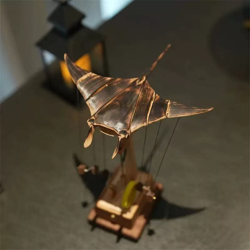 Cross-Border New Product Electric Bionic Manta Ray Ornament Electric Bionic Manta Ray Ornament