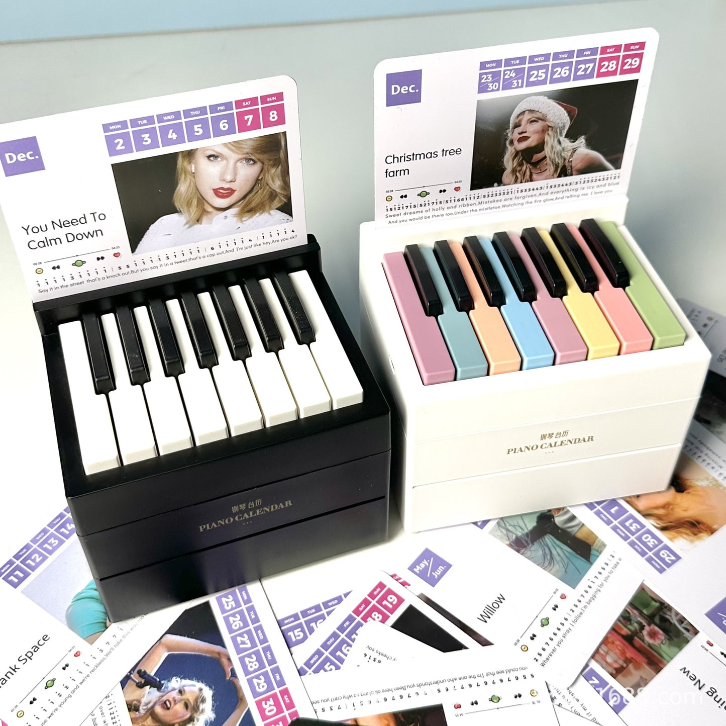 2026 New Taylor Swift Piano Desk Calendar Cross-Border Tiktok Business Wholesale Factory