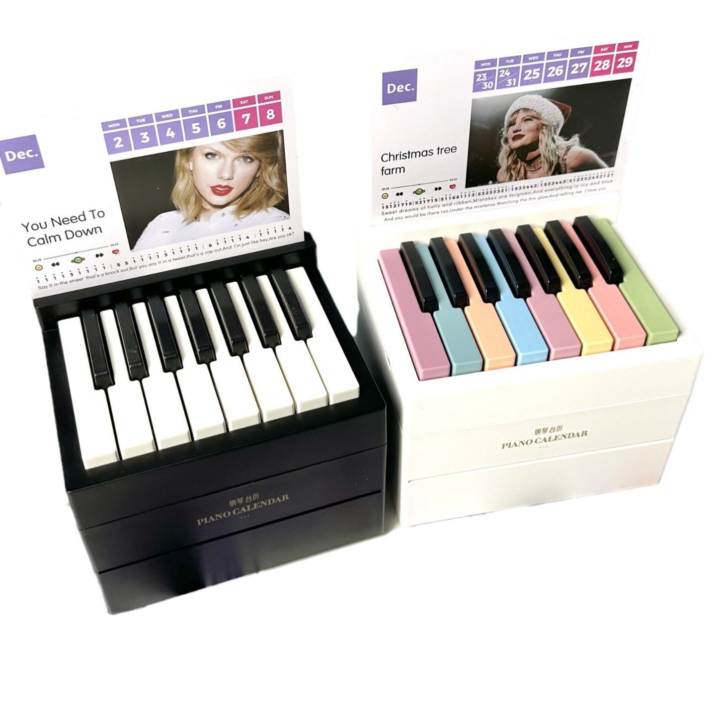 2026 New Taylor Swift Piano Desk Calendar Cross-Border Tiktok Business Wholesale Factory