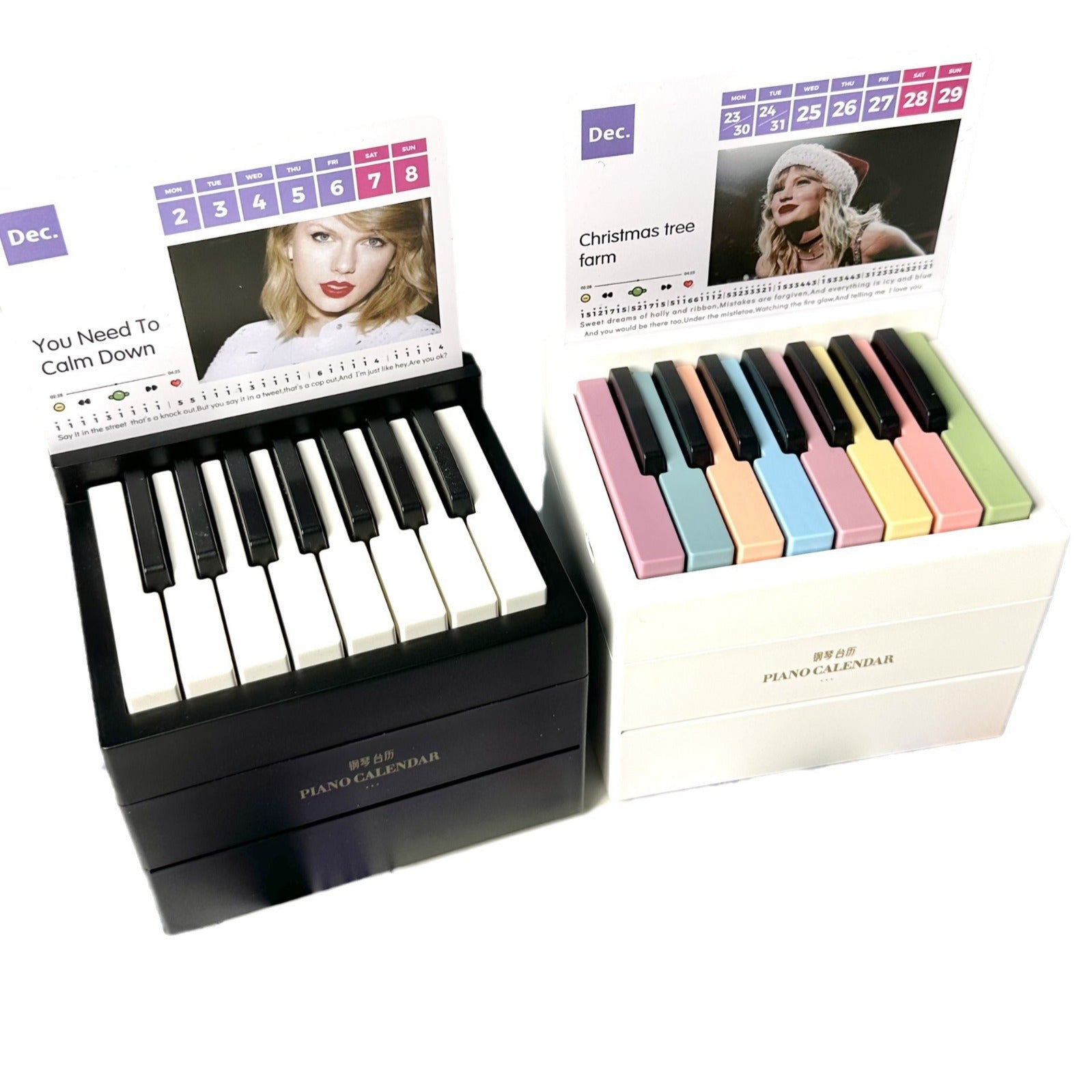 2026 New Taylor Swift Piano Desk Calendar Cross-Border Tiktok Business Wholesale Factory