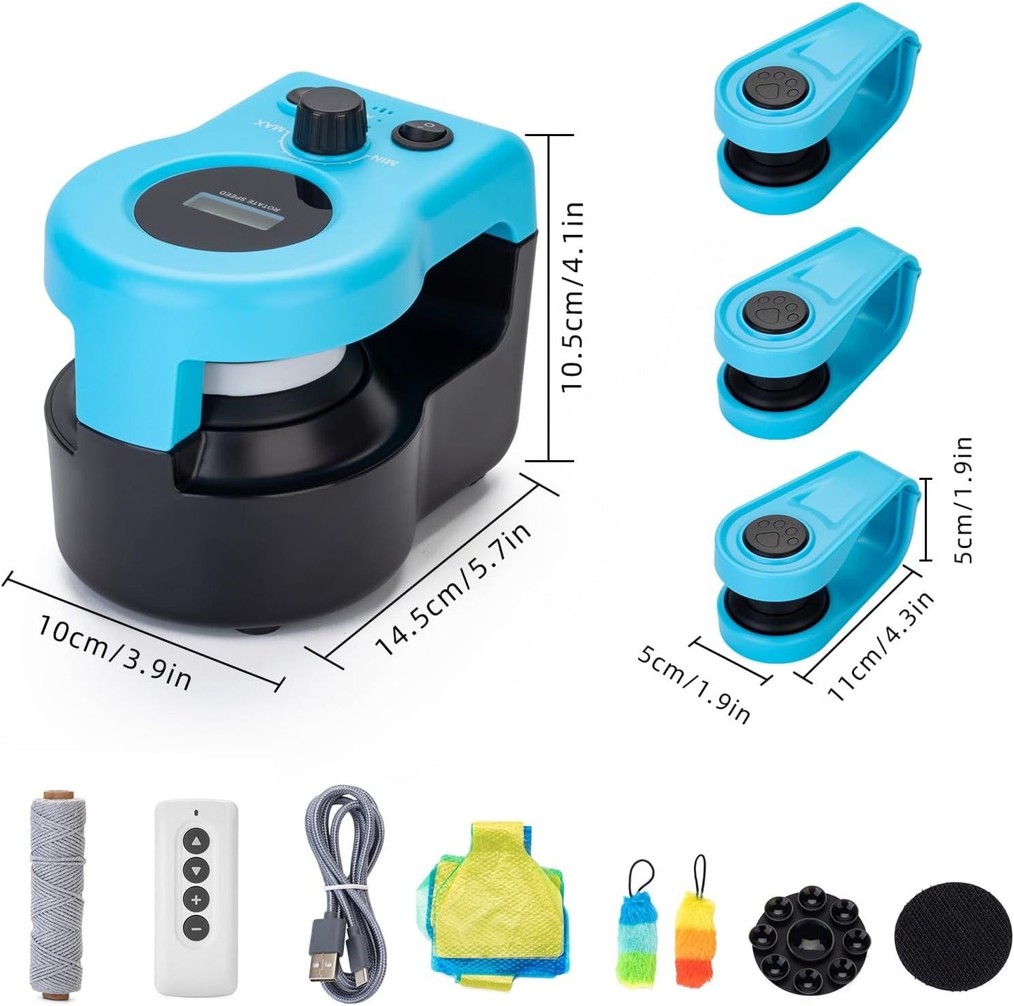 Cross-border New Cat Toy Cat Weight Loss Artifact Feather Interactive Funny Cat Toy Remote Remote Control Sound Toy