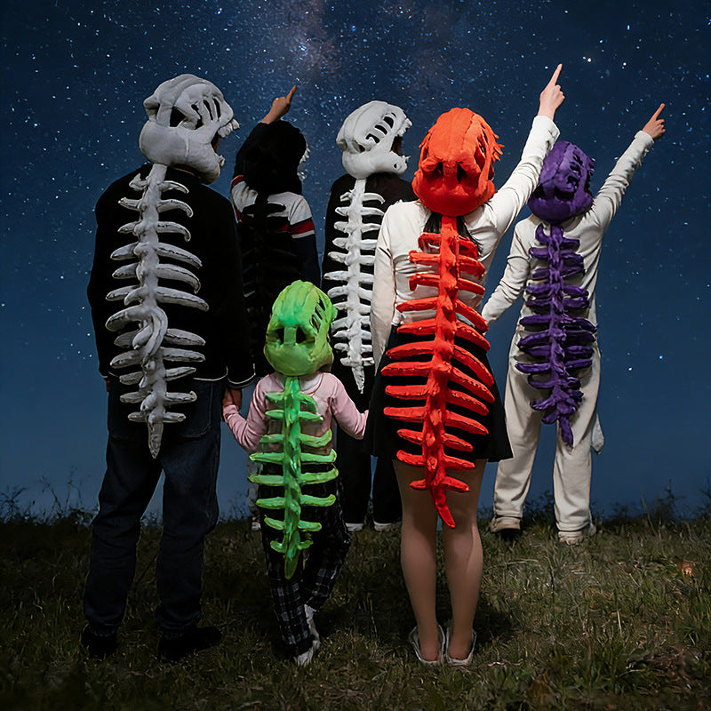Chinese Dinosaur Bone Set, Dinosaur Park Exoskeleton Plush Toy, Performance Funny Doll, Gift For Lh
