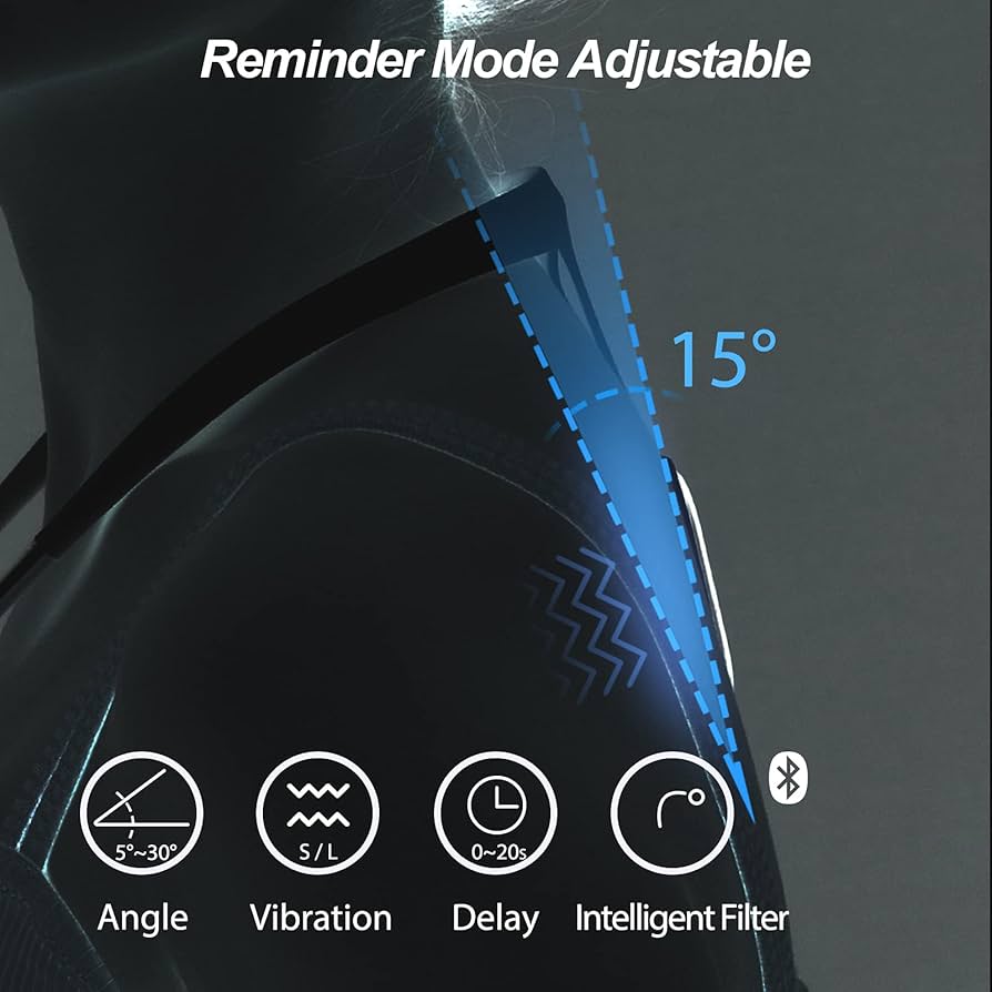 VERIXA™ Smart Posture Corrector – Intelligent Neck & Back Alignment Trainer