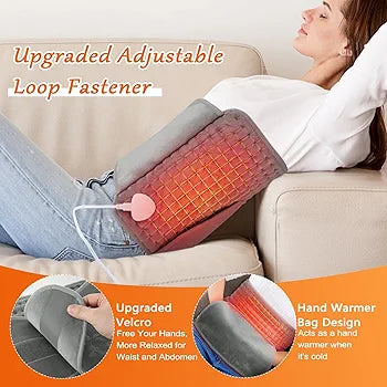Electric Heating Waist Belt for Back & Stomach Pain Relief