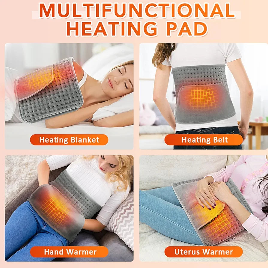 Electric Heating Waist Belt for Back & Stomach Pain Relief