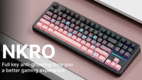 Blackberry Pink-Arctic Latte Switch 10000mAh+x23Pro three-mode mouse (suitable for small and medium-sized hands)