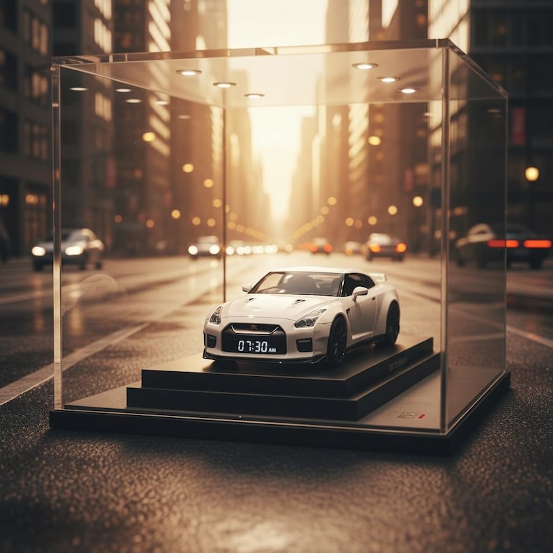 Luxury Sports Car Digital Alarm Clock